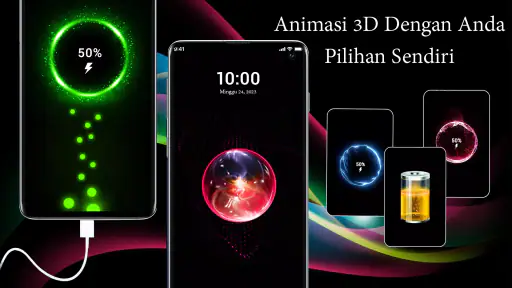 Animasi Baterai Charger
