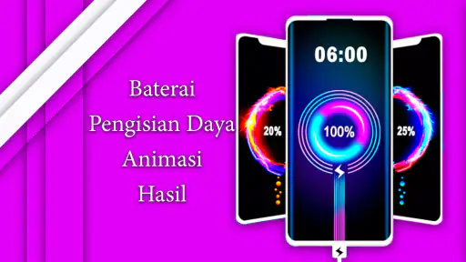 Animasi Baterai Charger