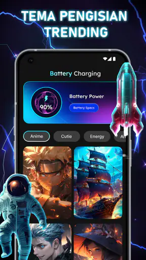 Animasi Pengisian Baterai