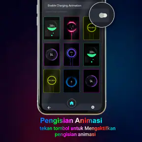 Animasi Pengisian Mega