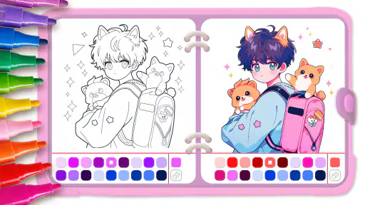 Anime Color: Mewarnai Anime