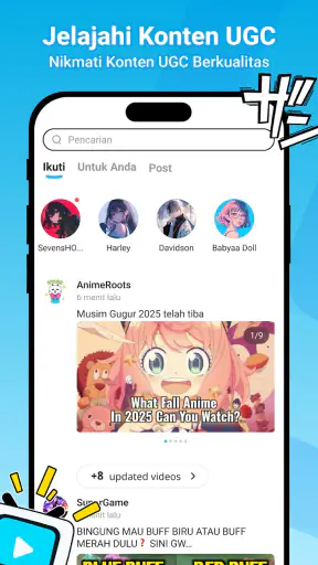 Anime HD Bstation, Video