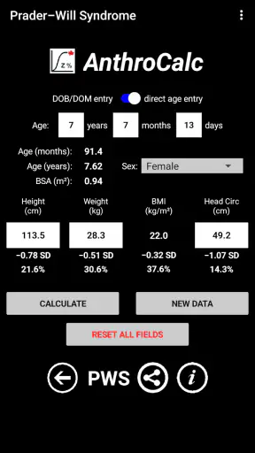AnthroCalc