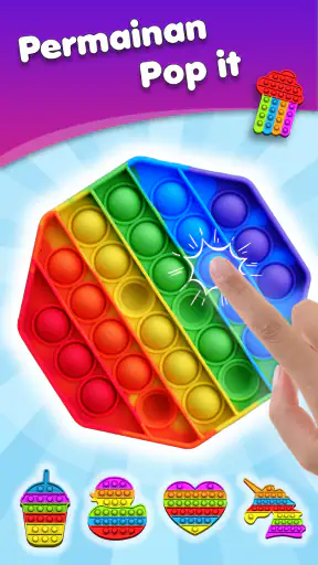 Antistress 3d Permainan Pop it