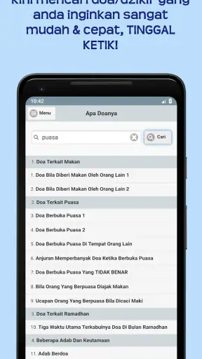 Apa Doanya: Doa & Dzikir