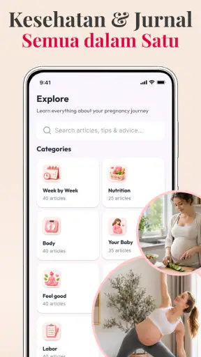 Aplikasi Kehamilan: Ibu & Bayi