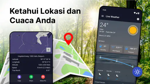 Aplikasi Kompas - Arah Akurat
