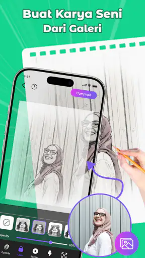 AR Draw Sketch: Sketsa Gambar