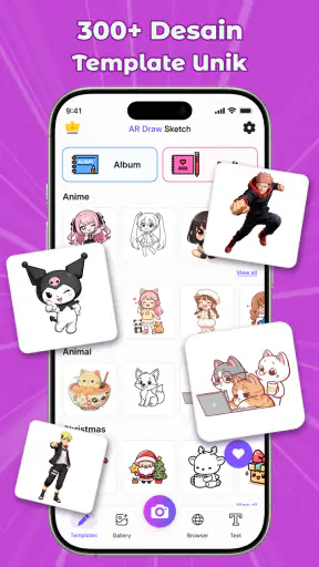 AR Draw Sketch: Sketsa Gambar