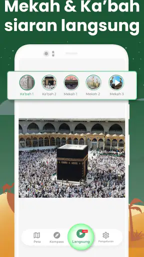 Arah Kiblat 100% Find Qiblat