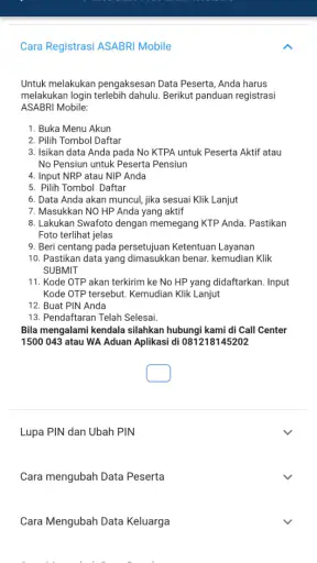 ASABRI Mobile Application V2