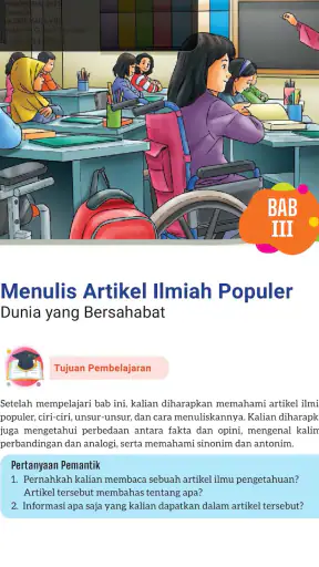 B. Indonesia Kelas 8 Merdeka