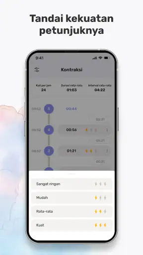 Baby: Contraction timer