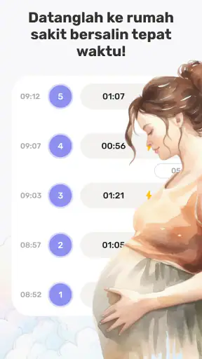 Baby: Contraction timer