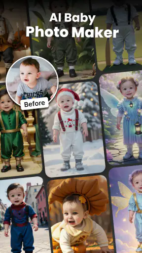 Baby Month Photo Editor Frame