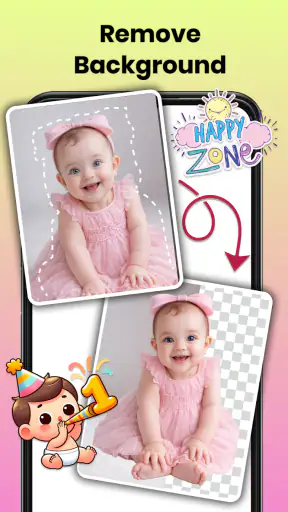 Baby Month Photo Editor Frame