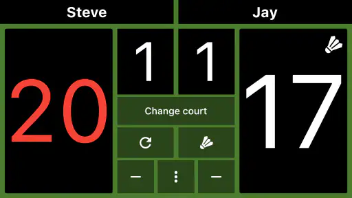 Badminton Scoreboard