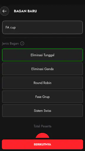 Bagan Turnamen: Bracket Maker