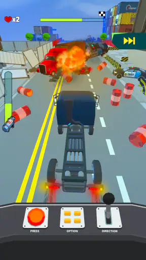 Balapan Gila 3D: Balap Mobil