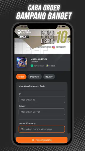 BANGJEFF - Topup Game Cepat
