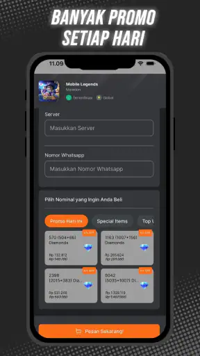 BANGJEFF - Topup Game Cepat