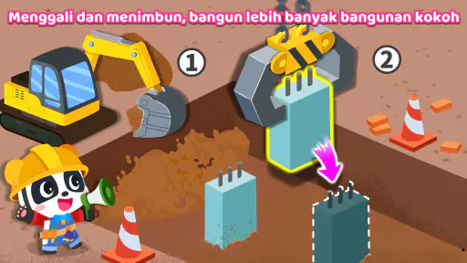 Bangunan Kota Bayi Panda