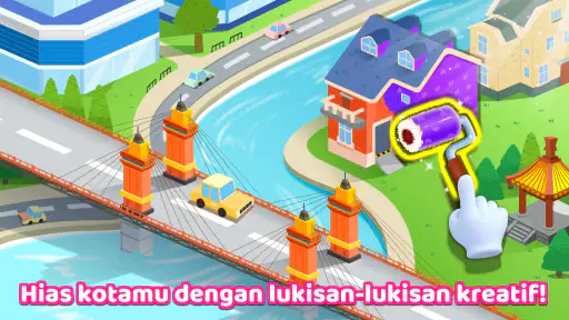 Bangunan Kota Bayi Panda