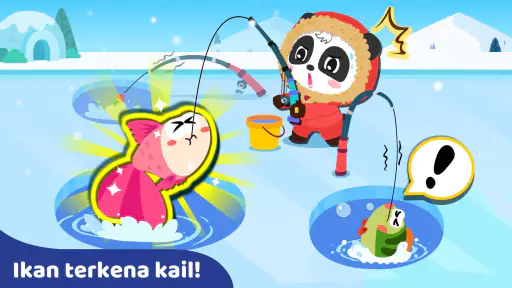 Bayi Panda:Memancing
