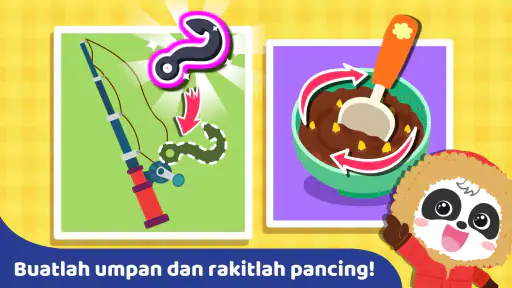 Bayi Panda:Memancing