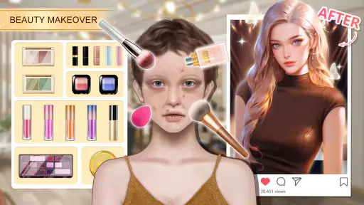 Beauty Makeover - Game Make Up