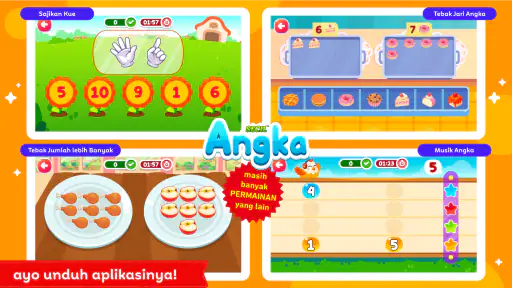 Belajar Angka + Berhitung Anak