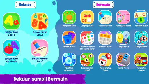 Belajar Huruf ABC + Suara