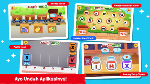 Belajar Huruf ABC + Suara