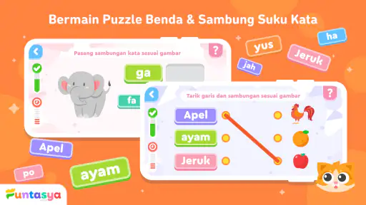 Belajar Membaca Anak TK PAUD