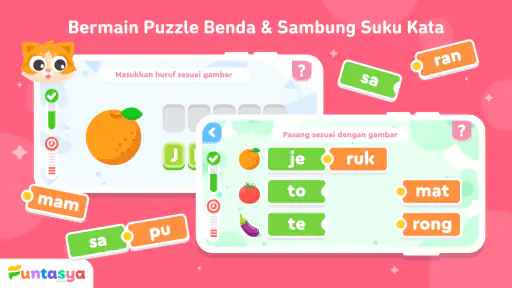 Belajar Membaca Anak TK PAUD
