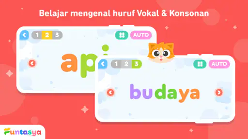 Belajar Membaca Anak TK PAUD