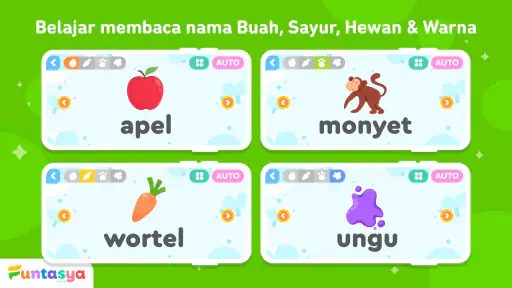 Belajar Membaca Anak TK PAUD