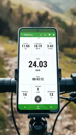 BikeTrace - Komputer Sepeda