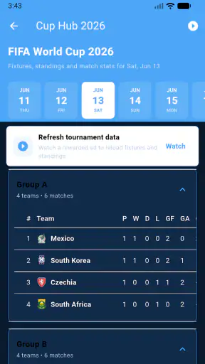 BitTv - Live Football Scores