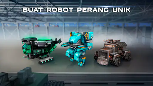 Blocky Cars:robot game & tank