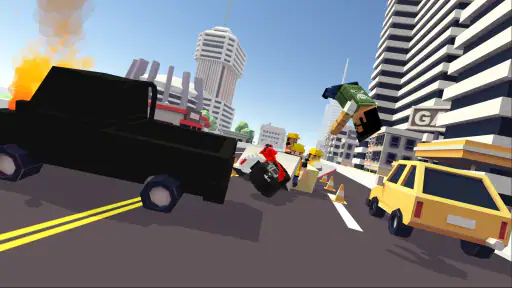 Blocky Moto Racing - motor