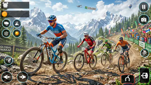BMX Cycle Race: Bicycle Game