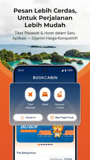 BookCabin: Tiket Murah & Hotel