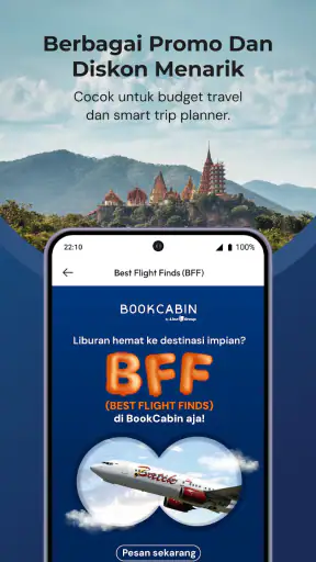 BookCabin: Tiket Murah & Hotel