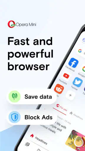 Browser web Opera Mini beta