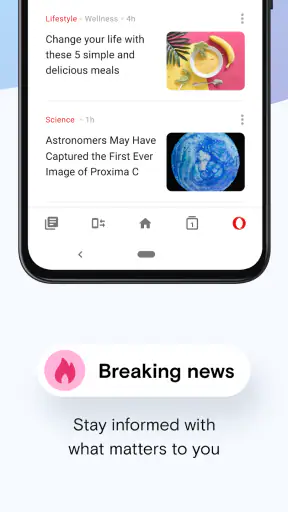 Browser web Opera Mini beta