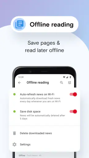 Browser web Opera Mini beta