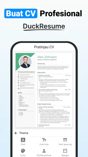 Buat CV Lamaran Kerja