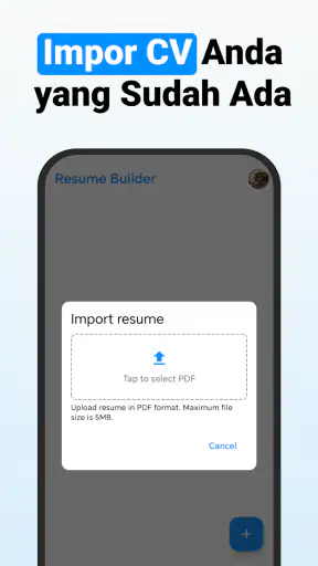Buat CV Lamaran Kerja