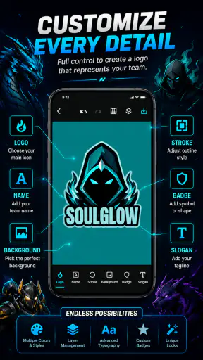 Buat Logo Esport Offline
